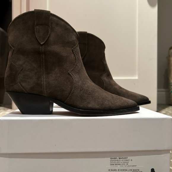 Isabel Marant Pointed-Toe Ankle Boots - Picture 4 of 4